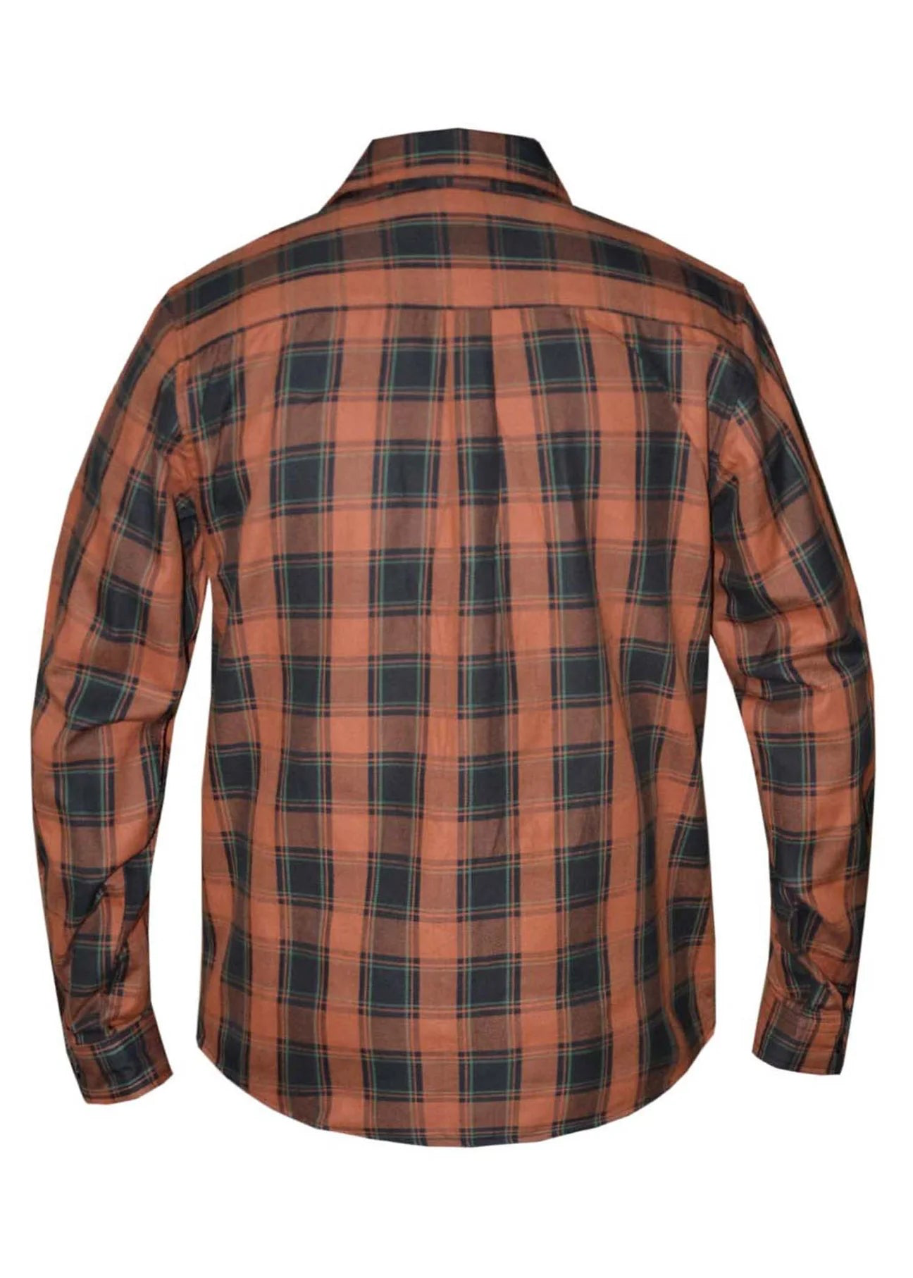 Men’s Black and Brown Riding Flannel