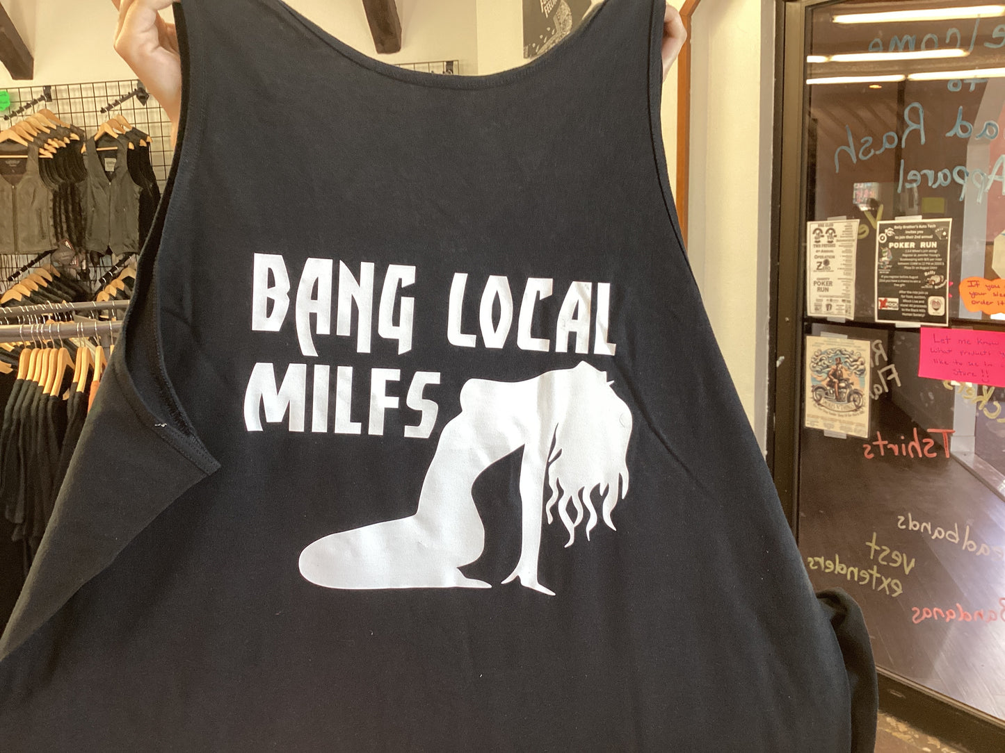 Bang Local Milfs men’s tank