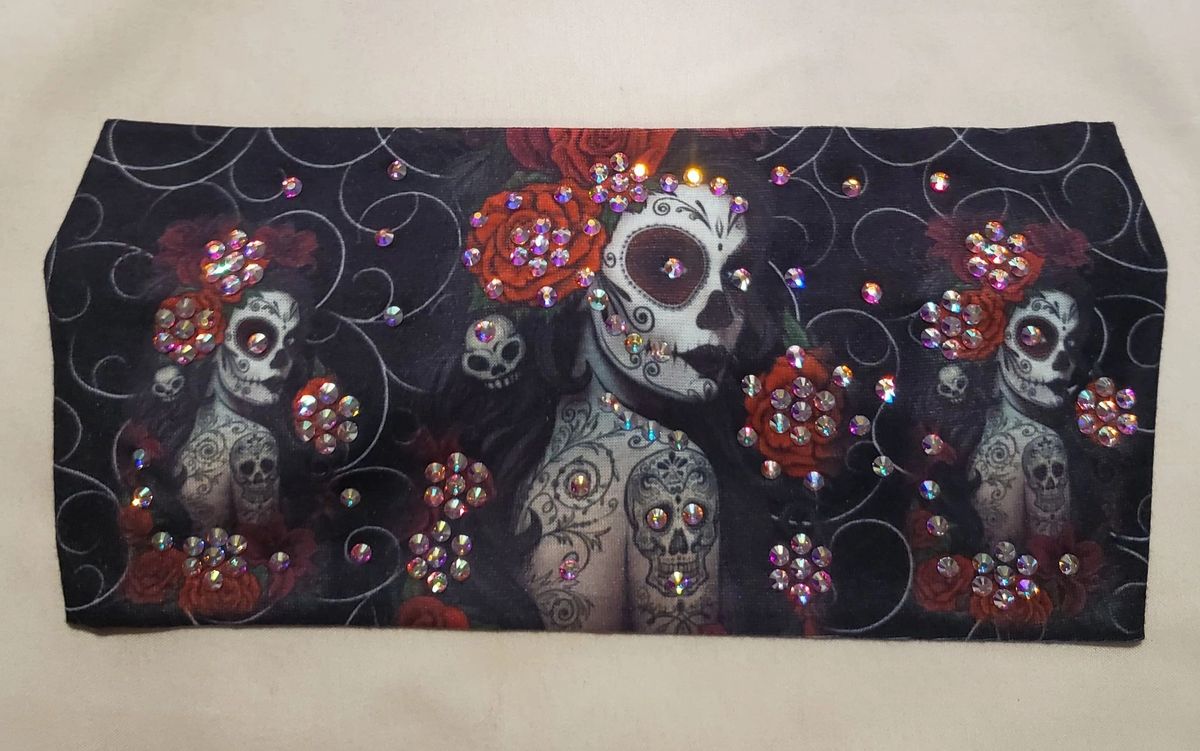 015 Skulls Woman headband