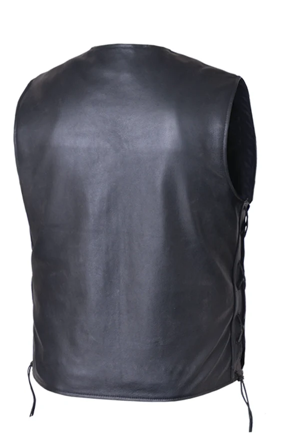 Men’s Premium Leather Vest