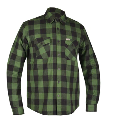 Men’s Green and Black Riding Flannel