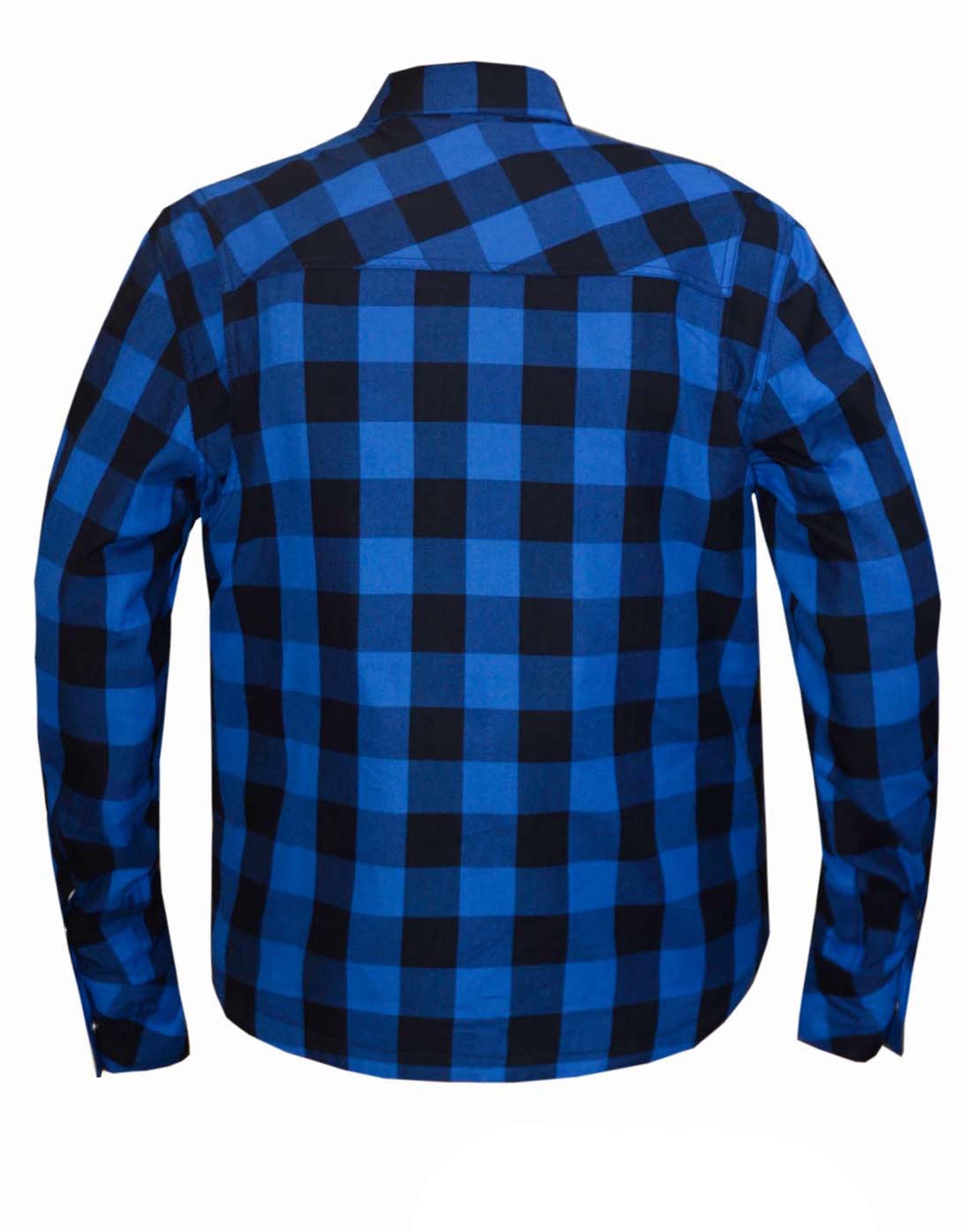 Men’s Blue and Black Riding Flannel