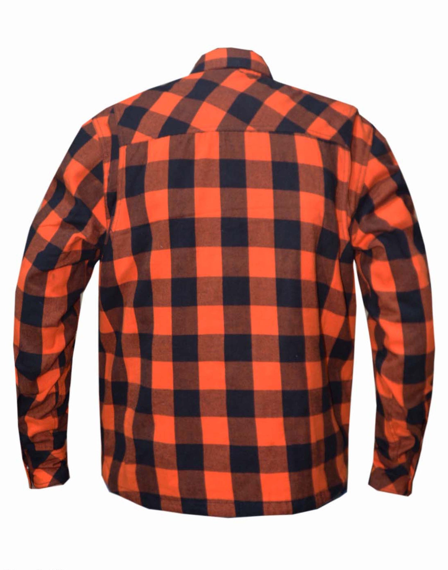 Men’s Orange and Black Riding Flannel