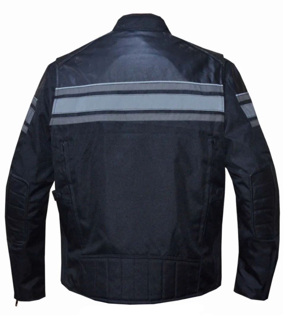 Men’s Gray Textile Jacket