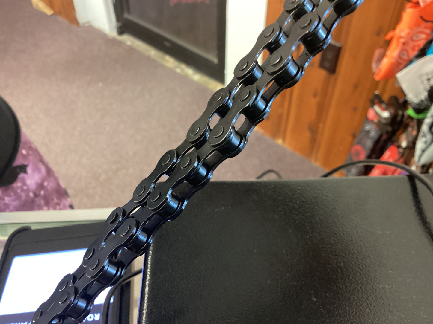 Wallet chain 22” Bike Chain Black Matte