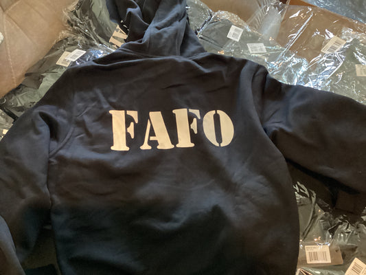 Men’s FAFO hoodie sweatshirt