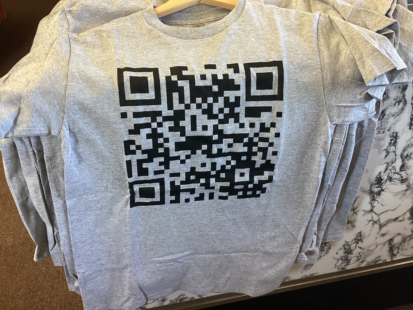 Men's QR Code "Fuck You" TShirt