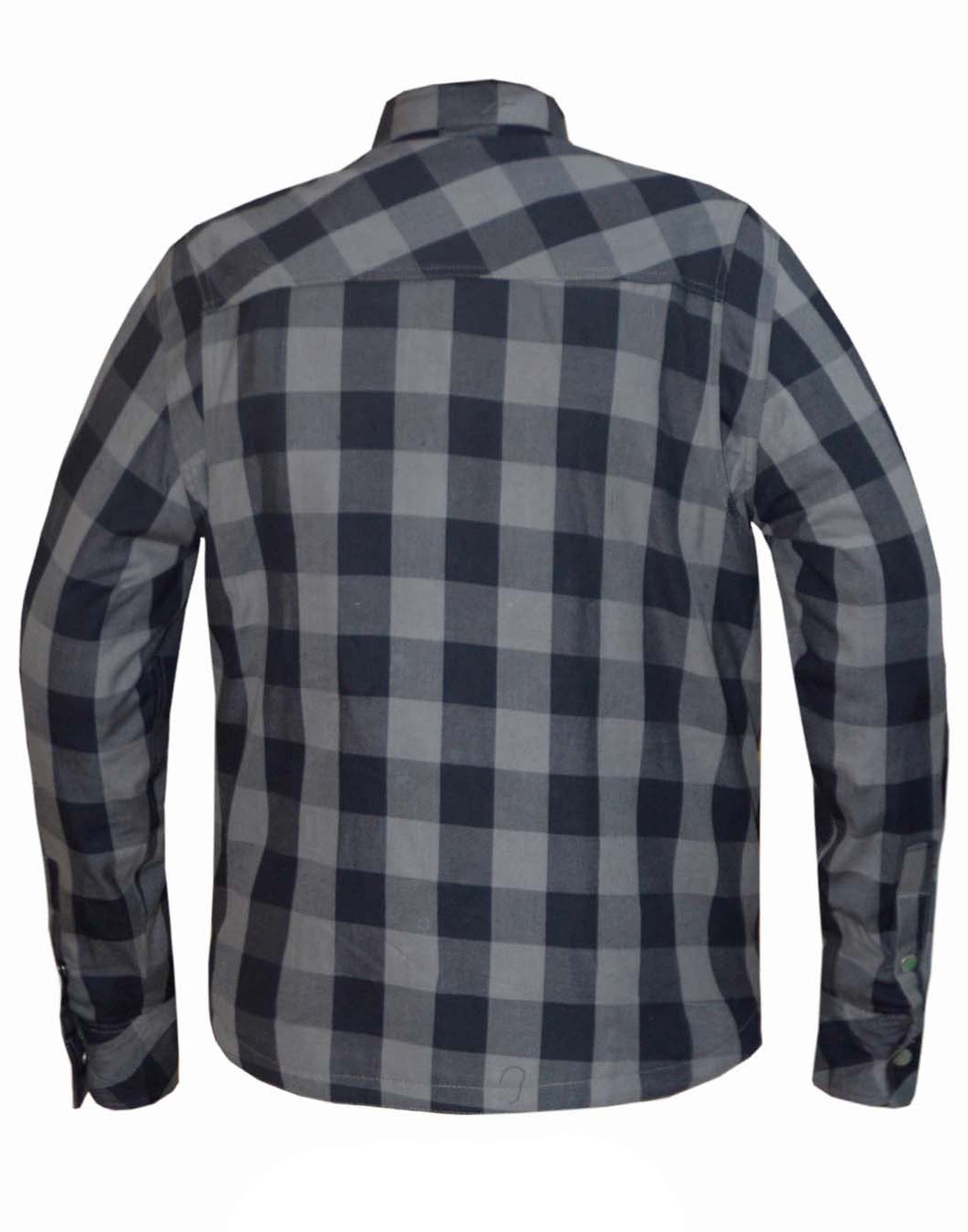 Men’s Black and Gray Riding Flannel