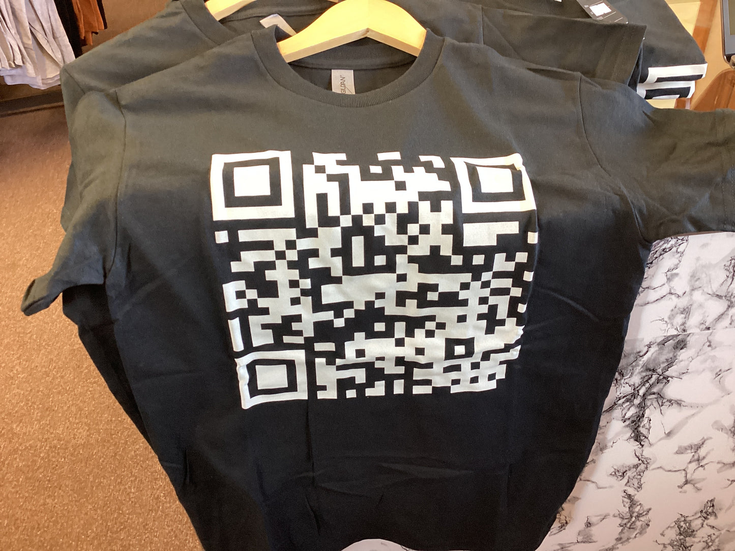 Men's QR Code "Fuck You" TShirt